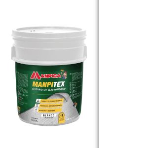 Texturizado elastomérico manpitex cuñete (5 galones) blanco Manpica