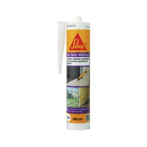 Sellador elástico multiuso 280 ml blanco Sika