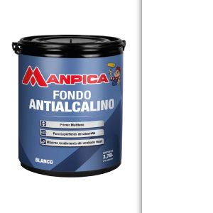 Fondo antialcalino 1 galón blanco Manpica
