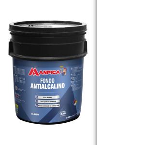 Fondo antialcalino cuñete (5 galones) blanco Manpica
