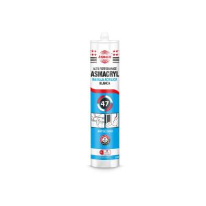 Sellador acrílico asmacryl 47 blanco 280 ml Asmaco