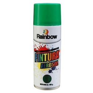 PINTURA SPRAY 342 - METALICA VERDE ESCARCHADO 400ML. RAINBOW