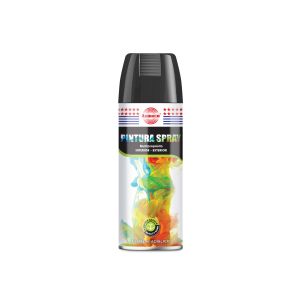 Pintura en spray negro mate 400 ml Asmaco