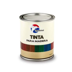 Tinta para madera 1/2 litro caoba africana Quimidal