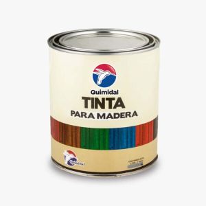Tinta para madera 1 litro wengue Quimidal