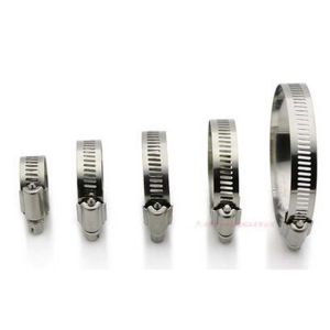 Abrazadera de acero inoxidable 7/16 x 3/4" Gdeseo