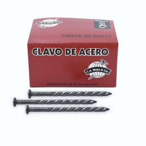 Clavo de acero helicoidal 1" x 3,0mm CA Mejia
