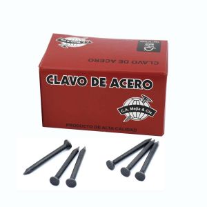 Clavo de acero liso 1" x 2,00mm x 25mm