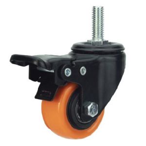 RUEDA 2" VNA CON ESPIGA 3/8 Y FRENO. IMSA