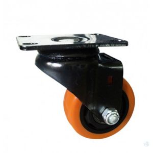 RUEDA 3" V NARANJA BASE PLANA IMSA