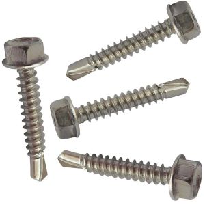 Tornillo autotaladrante hexagonal punta N° 2 zincado 8 - 18 x 1/2" Infinity