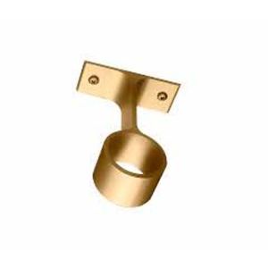 Soporte Cilíndrico intermedio ovalado aluminio champagne 16mm - blíster Tauro