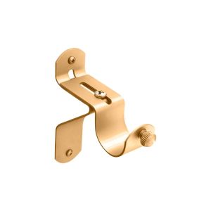 Soporte intermedio ovalado extensible aluminio champagne 16mm - blíster Tauro