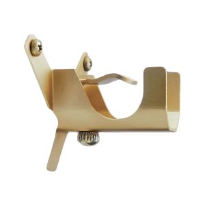 Soporte mariposa aluminio champagne 4 cm - blíster Tauro