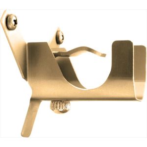 SOPORTE MARIPOSA DOBLE ALUMINIO CHAMPAGNE 14cm (B). TAURO