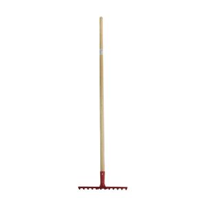 Rastrillo metálico recto 12 dientes con cabo Bellota (uso agrícola)