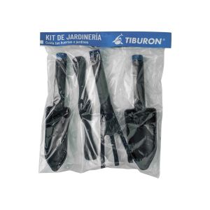 Set de jardinería plástico Tiburón
