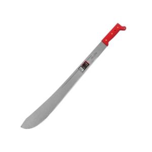 Machete rula 22" 706-22 pulido mango plástico rojo (uso agrícola) Bellota
