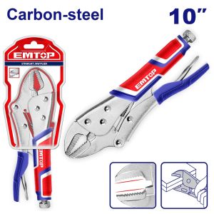 Alicate de presión recto 10" Emtop