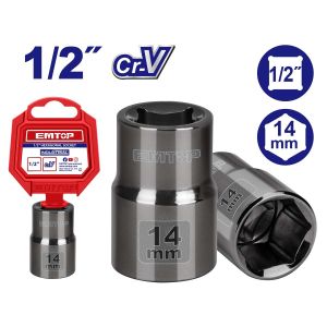 Dado 1/2" 14 mm Emtop