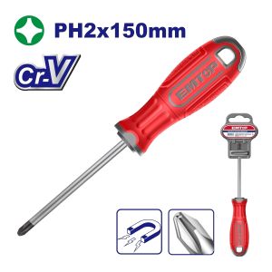 Destornillador magnético ph 2 x 15 cm Emtop