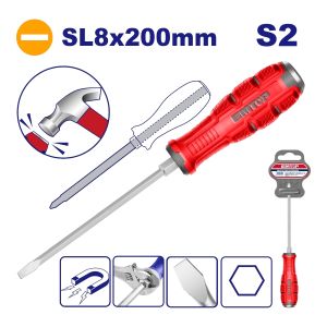 Destornillador magnético sl 8 x 20 cm Emtop