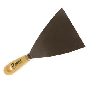 Espátula flexible con hueco 4" Cebra