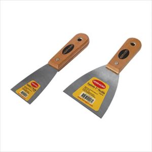 ESPATULA FLEXIBLE MANGO MADERA 5". HERRAGRO