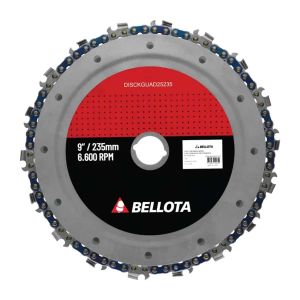 Disco para desmalezadora acople 20 mm cadena 3/8" afilable Bellota