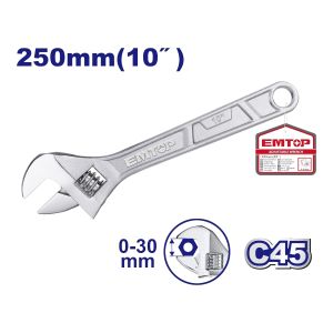 Llave ajustable 10" Emtop