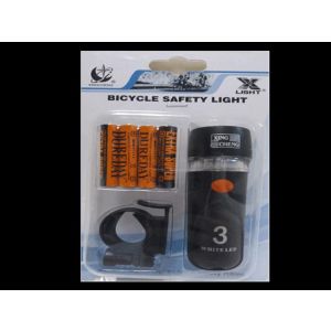 LINTERNA 3 FUNCIONES CON SOPORTE DE GOMA. RALI