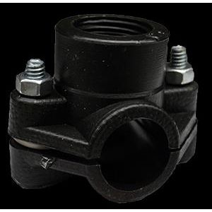 ABRAZADERA PLASTICA 25MM 3/4". FAPLAST