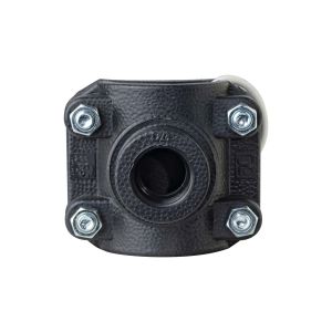 Abrazadera plástica 50 mm con salida 3/4" Faplast