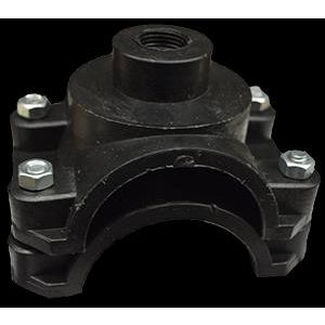 ABRAZADERA PLASTICA 75MM 1/2". FAPLAST