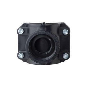 Abrazadera plástica 75 mm con salida 2" - Faplast