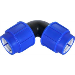 Codo 90° rápido PP 110 mm Tubrica