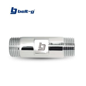 Niple pulido y cromado niple 1/2" x 70 mm Belt-g