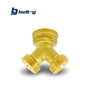 Yee bronce 3/4" Belt-g