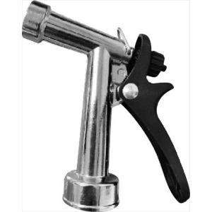 PISTOLA PLASTICA PARA MANGUERA CROMADA. WEQUP