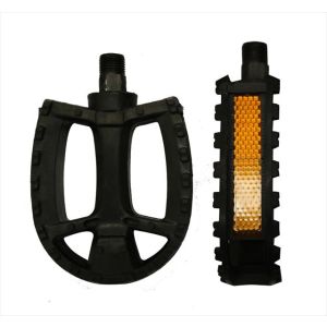 PEDAL PLASTICO 9/16 NEGRO BMX RALI