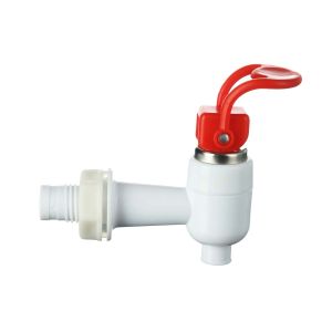 Grifo para termo PVC blanco con azul Gdeseo