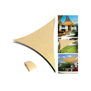 TOLDO SOMBRA TRIANGULAR 3X3X3M BEIGE. TRICAL