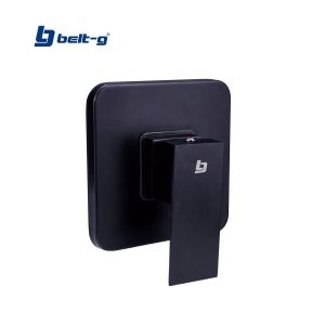 Grifo para ducha monomando square negro Belt-g