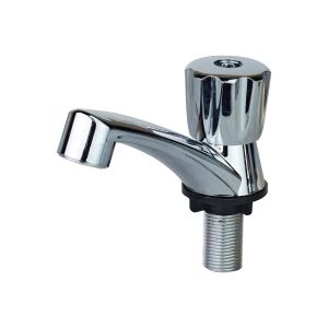 Llave para lavamanos individual plástica de pomo Wequp