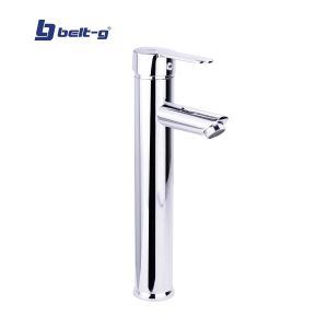 Grifo para lavamanos monomando joy alto cromado Belt-g