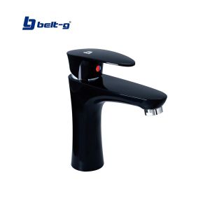 Grifo para lavamanos cora ABS plus negro Belt-g