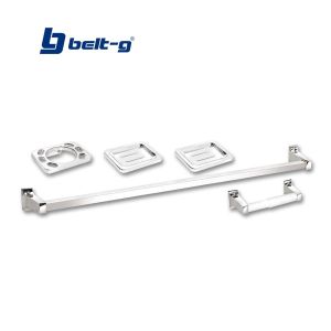 Accesorios para baño metálico 5 unidades Belt-g