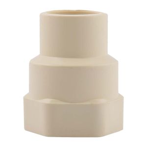 Adaptador hembra roscada CPVC agua caliente 1/2" ASTM hrxc Tubrica