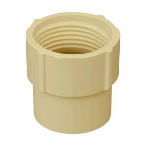 Adaptador roscado hembra 3/4" X 1/2" ultratemp CPVC presión agua caliente Pavco
