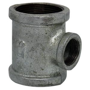 TEE REDUCIDA GALV. 1 1/2" X 3/4".